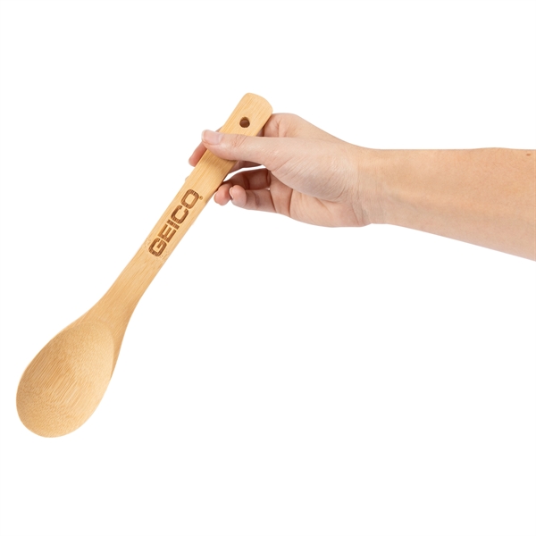 Eco-Friendly Bamboo Kitchen Spoon... from ASI 44900 NC Custom (CI/Lanco) / Lanco