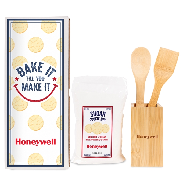 Bamboo Kitchen Gift Set with Sugar Cookie Mix... from ASI 44900 NC Custom (CI/Lanco) / Lanco