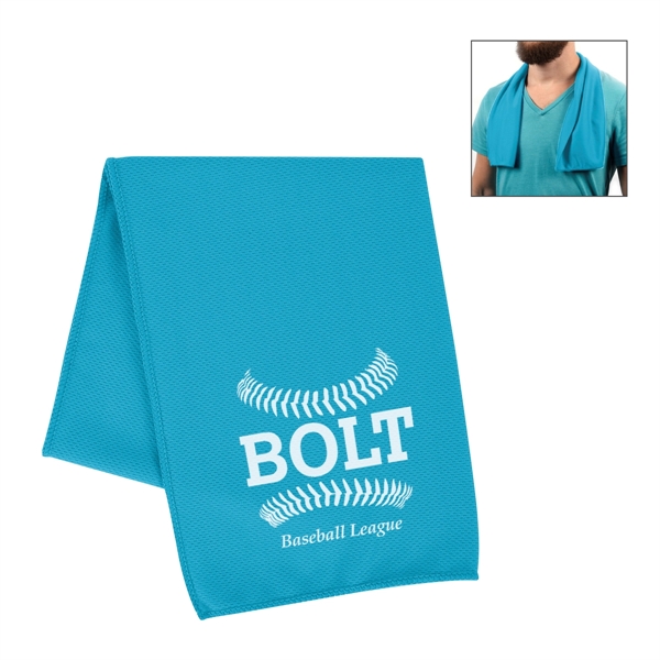 Cooling sport towel for keeping cool when active or on a... from ASI 61125 Hit Promotional Products / Hit®