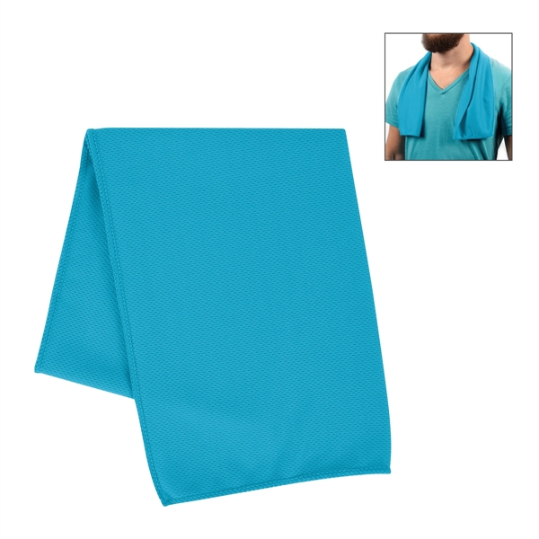Cooling sport towel for keeping cool when active or on a... from ASI 61125 Hit Promotional Products / Hit®