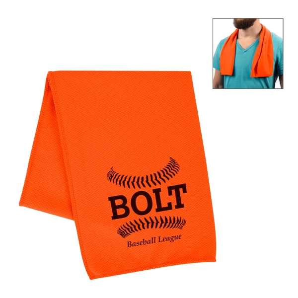 Cooling sport towel for keeping cool when active or on a... from ASI 61125 Hit Promotional Products / Hit®