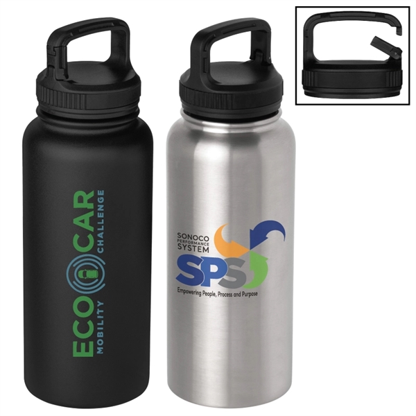 32 oz. insulated water bottle made of stainless steel.... from ASI 57655 STOPNGO Line