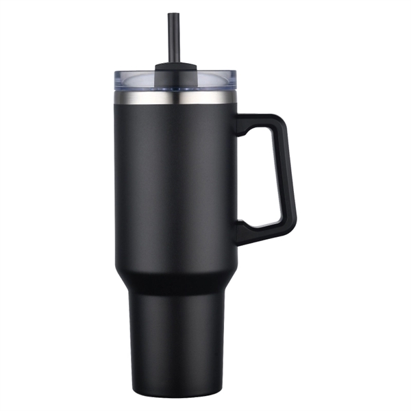 40 oz. vacuum insulated travel mug made of stainless steel with... from ASI 57655 STOPNGO Line