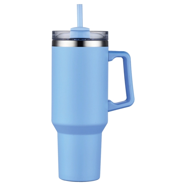 40 oz. vacuum insulated travel mug made of stainless steel with... from ASI 57655 STOPNGO Line