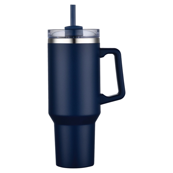 40 oz. vacuum insulated travel mug made of stainless steel with... from ASI 57655 STOPNGO Line