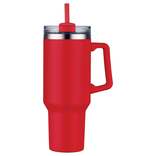 40 oz. vacuum insulated travel mug made of stainless steel with... from ASI 57655 STOPNGO Line