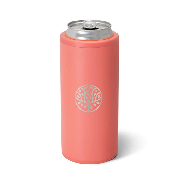 Insulated stainless steel copper-plated cooler sleeve for 12 ounce cans and... from ASI 61125 Hit Promotional Products / Hit®