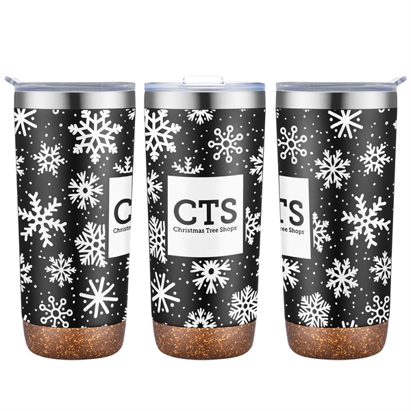 22 oz. powder coated stainless steel tumbler with double wall insulation... from ASI 90807 Tekweld