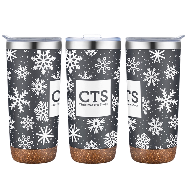 22 oz. powder coated stainless steel tumbler with double wall insulation... from ASI 90807 Tekweld