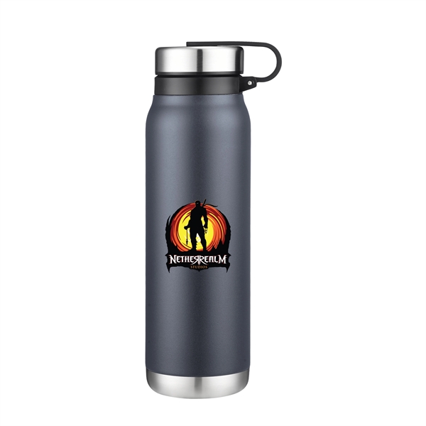 20 oz. stainless steel water bottle with a wide mouth opening... from ASI 90807 Tekweld