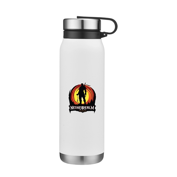 20 oz. stainless steel water bottle with a wide mouth opening... from ASI 90807 Tekweld