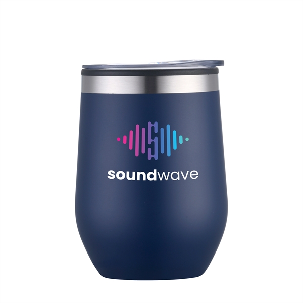 12 oz. stainless steel wine tumbler with polypropylene liner.... from ASI 90807 Tekweld