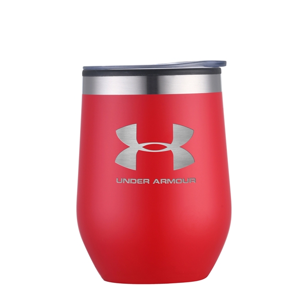 12 oz. stainless steel wine tumbler with polypropylene liner.... from ASI 90807 Tekweld