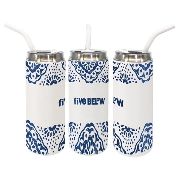 20 oz. powder coated stainless steel tumbler with double wall construction,... from ASI 90807 Tekweld