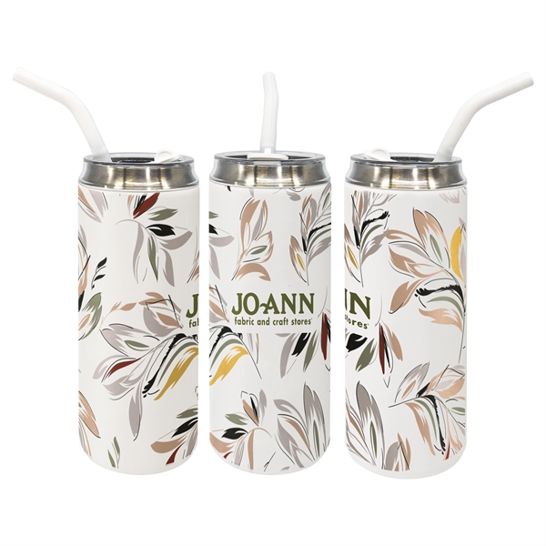 20 oz. powder coated stainless steel tumbler with double wall construction,... from ASI 90807 Tekweld