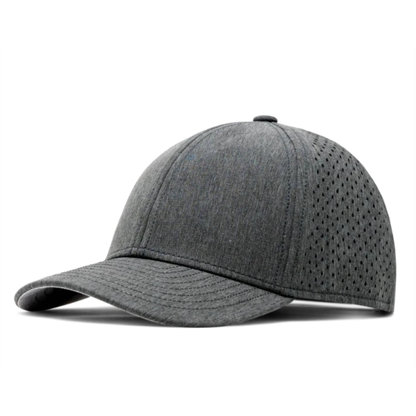 Modern stretch performance cap with laser-cut ventilation and snapback fit. Clean... from ASI 72657 Active Life Promo / Active Life