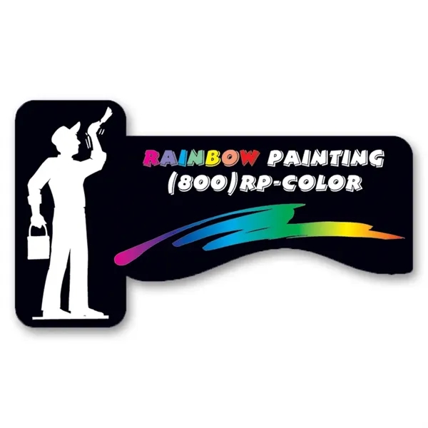 Vinyl decal with a repositionable adhesive backside.... from ASI 59080 Halls & Company