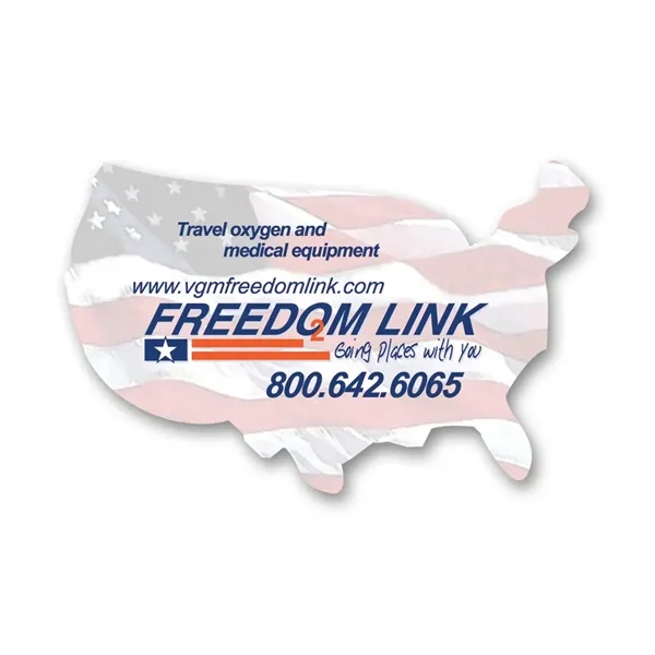 USA static cling decal made of vinyl.... from ASI 59080 Halls & Company