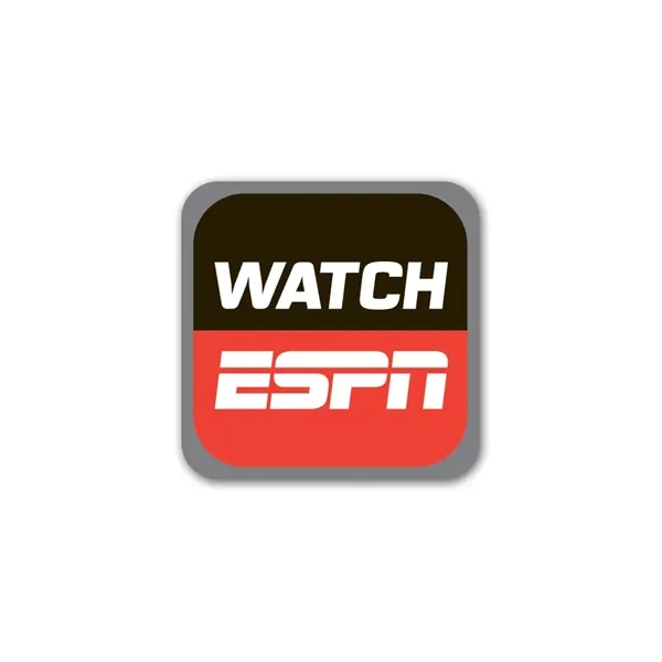 Square name badge with a pin fastener.... from ASI 59080 Halls & Company