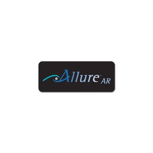 1" x 2.5" rectangular name badge with pin fastener.... from ASI 59080 Halls & Company