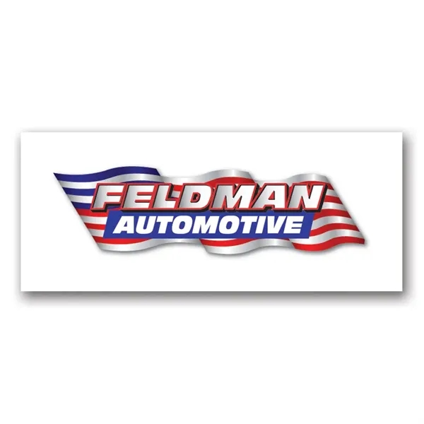 1.25" x 3" rectangular shaped name badge with pin fastener.... from ASI 59080 Halls & Company