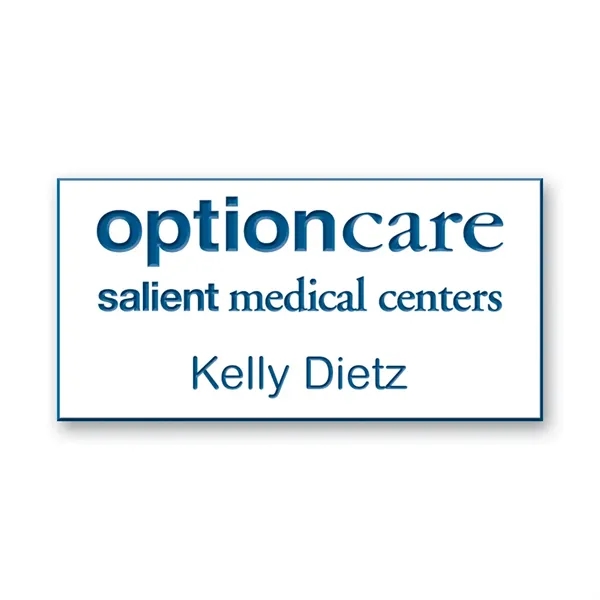 Name badge with engraving.... from ASI 59080 Halls & Company