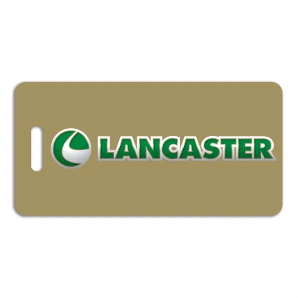 Full color, write-on luggage tag with a tag slot and loop... from ASI 59080 Halls & Company