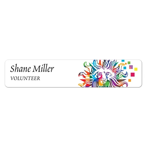 Nameplate with rounded corners and a rectangular shape.... from ASI 59080 Halls & Company