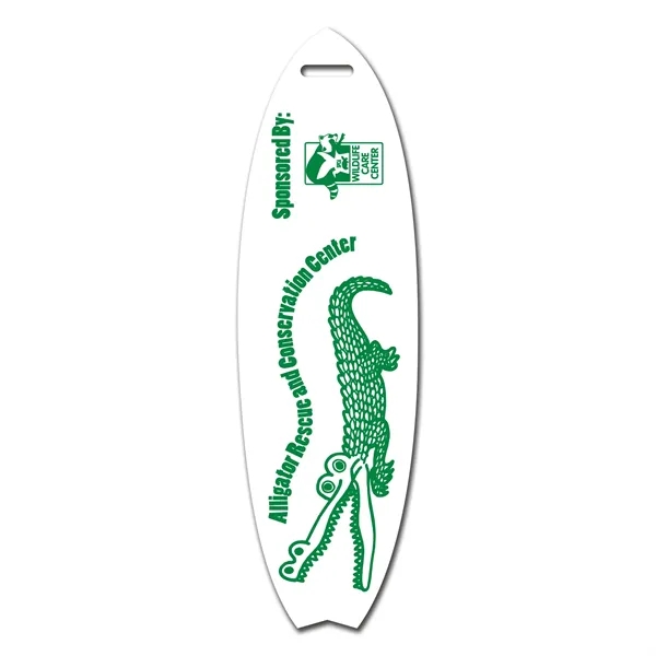 Surfboard tag with a slot and a loop strap.... from ASI 59080 Halls & Company