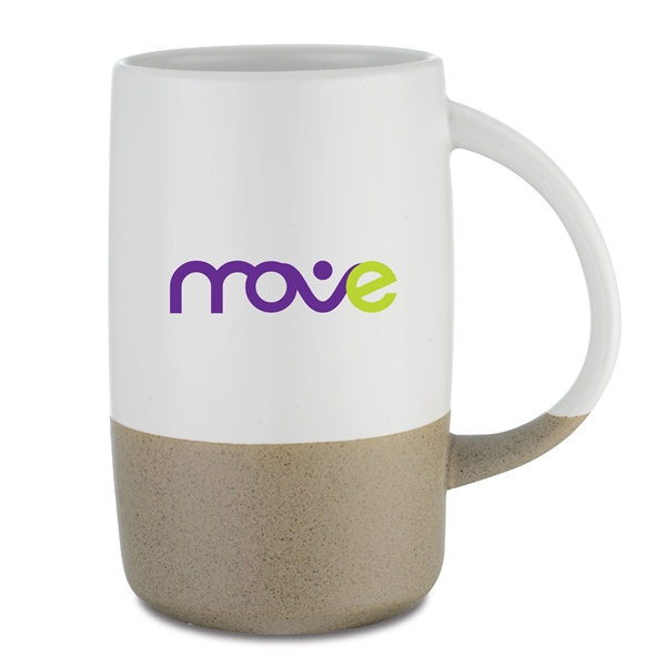 17 oz. Capacity Two-tone Ceramic Mug with a Vintage Finish. Comfortable... from ASI 30112 ACE Products