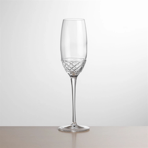 The beautiful cross-hatched diamond pattern of the Naselle series of lead-free... from ASI 84592 St Regis Group