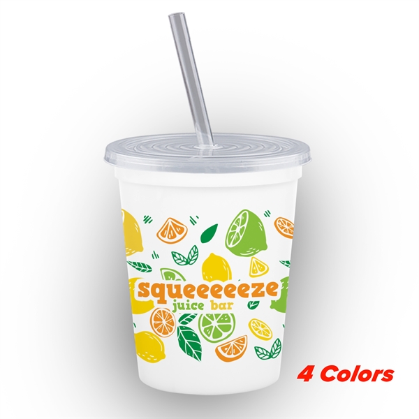 16 oz. Sport Sipper Offset Printed. Reusable, Recyclable Polypropylene.... from ASI 55990 Garyline