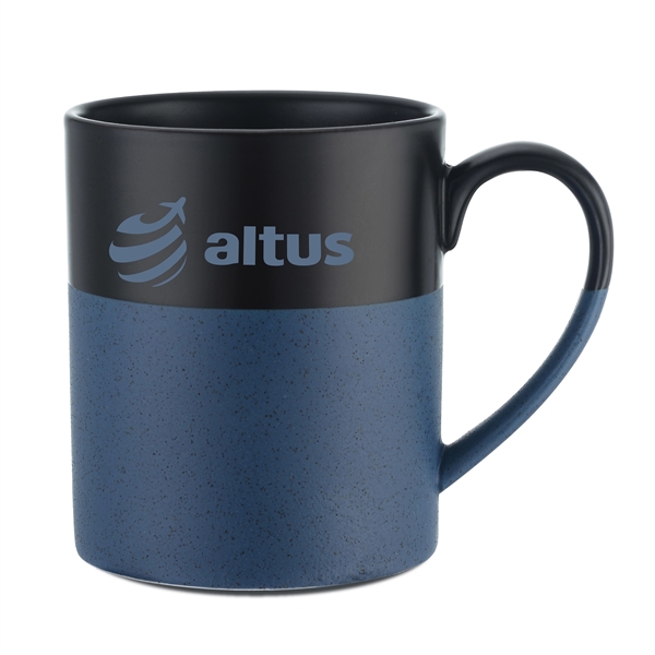15 oz. Capacity Two-tone Ceramic Mug with a Black Glazed top... from ASI 30112 ACE Products