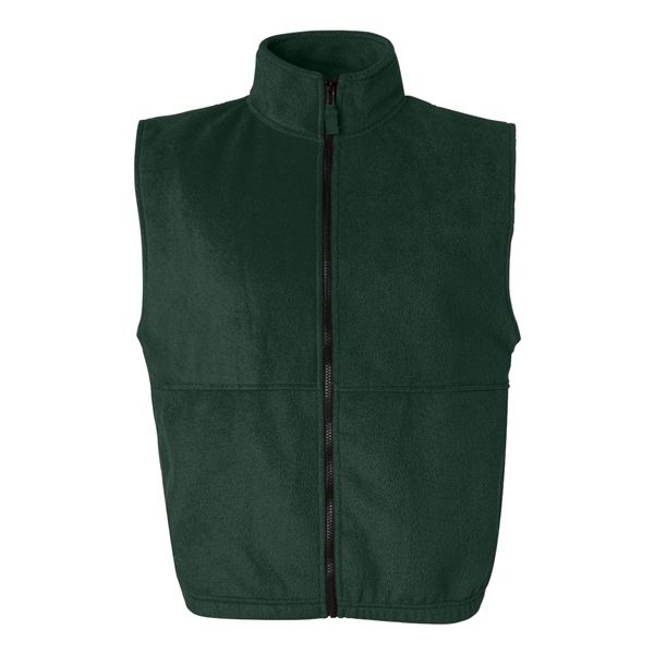 8.5 oz. 100% polyester, full zip fleece vest. Blank product.... from ASI 84358 S&S Activewear