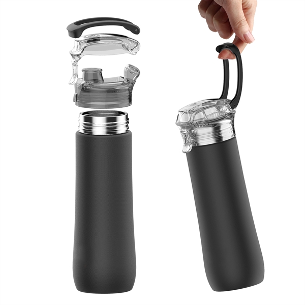 23 oz. Double Wall Stainless Steel vacuum Insulated Bottle... from ASI 41511 Brainchild USA Inc / BrainChild Gift Club
