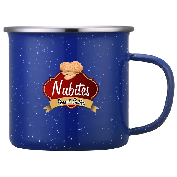 16 oz. Capacity Enamel Mug with Stainless Steel Rim. Great for... from ASI 30112 ACE Products