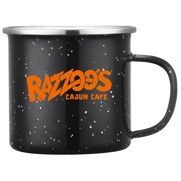 16 oz. Capacity Enamel Mug with Stainless Steel Rim. Great for... from ASI 30112 ACE Products