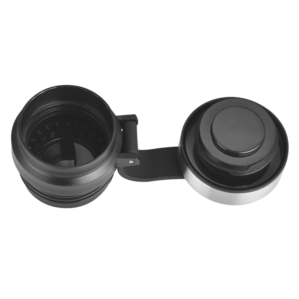 This SipTek™ 20 oz  thermal copper vacuum insulated water bottle... from ASI 99030 Zipline / Zipline