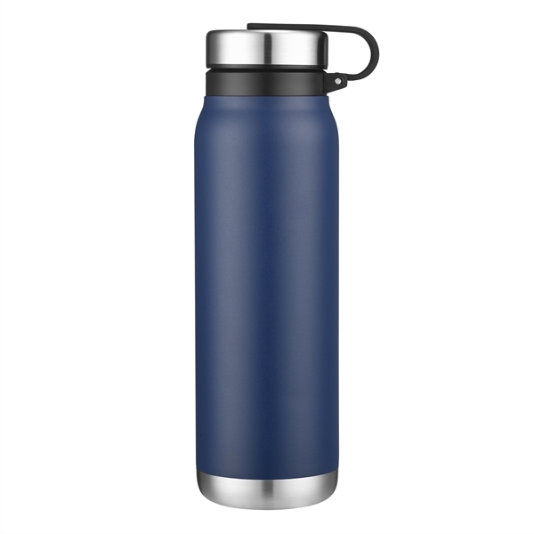 This SipTek™ 20 oz  thermal copper vacuum insulated water bottle... from ASI 99030 Zipline / Zipline
