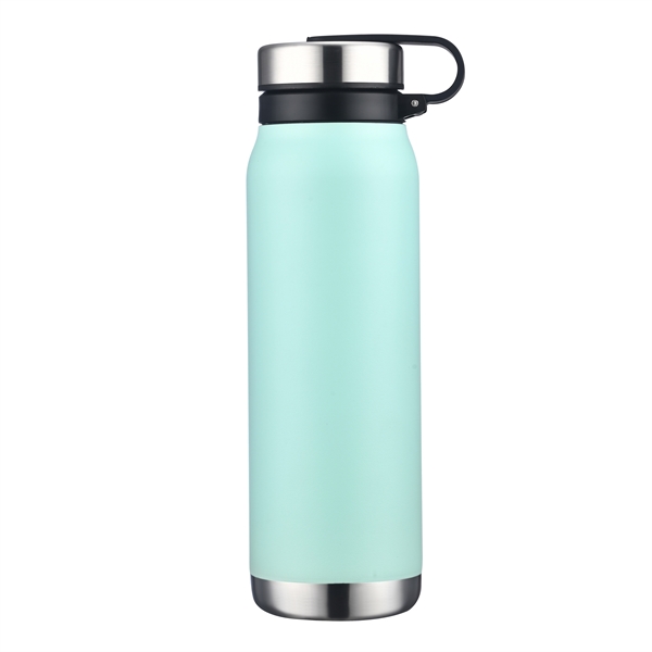 This SipTek™ 20 oz  thermal copper vacuum insulated water bottle... from ASI 99030 Zipline / Zipline