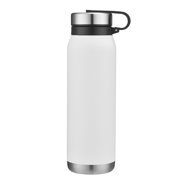 This SipTek™ 20 oz  thermal copper vacuum insulated water bottle... from ASI 99030 Zipline / Zipline