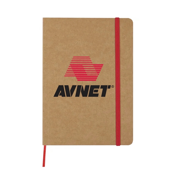 5" x 7" journal with 80 lined pages, colored strap and... from ASI 63549 Jornik Manufacturing Corp