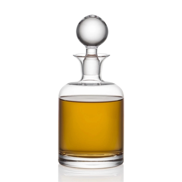 Sleek Spirits Decanter features a thick sham base with a wide... from ASI 84592 St Regis Group