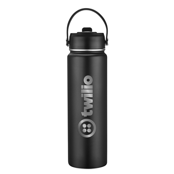 27 oz Vacuum Sealed Water Bottle with Silicone Bottom. Screw on/off... from ASI 30112 ACE Products