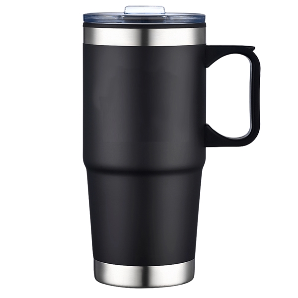 24 Oz Vacuum Sealed Travel Mug with Stainless Steel Bottom... from ASI 79535 Primetime / Primetime