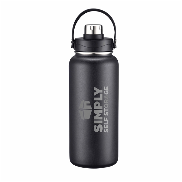 34 oz Vacuum Sealed Stainless Steel Water with Built-in Carrier. Great... from ASI 30112 ACE Products