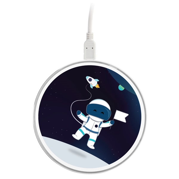 15 Watts, Sleek aluminum trim and base, Charges any wireless-enabled device,... from ASI 62124 iClick, Inc. / iClick®