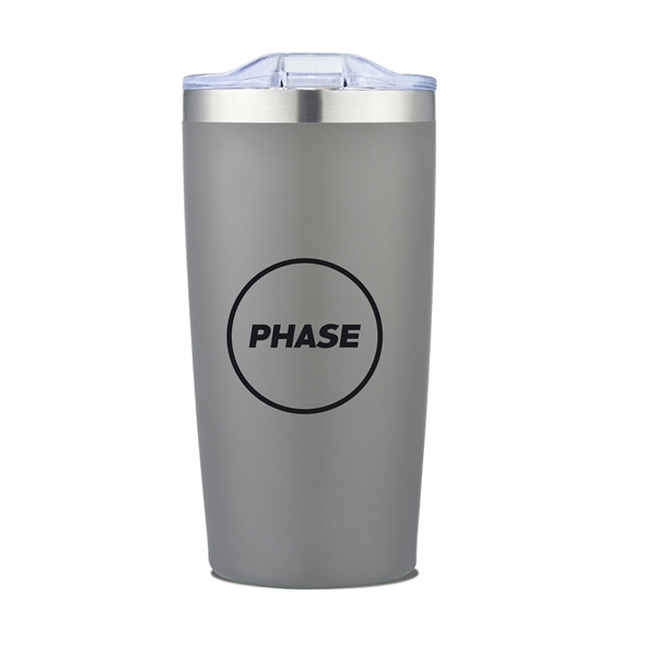 20 oz Stainless Steel Vacuum Sealed Tumbler with Spill-proof Lid. Slide... from ASI 30112 ACE Products