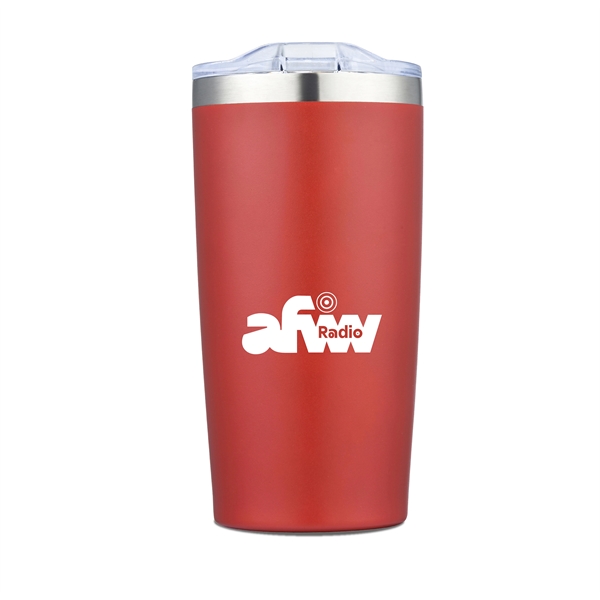 20 oz Stainless Steel Vacuum Sealed Tumbler with Spill-proof Lid. Slide... from ASI 30112 ACE Products