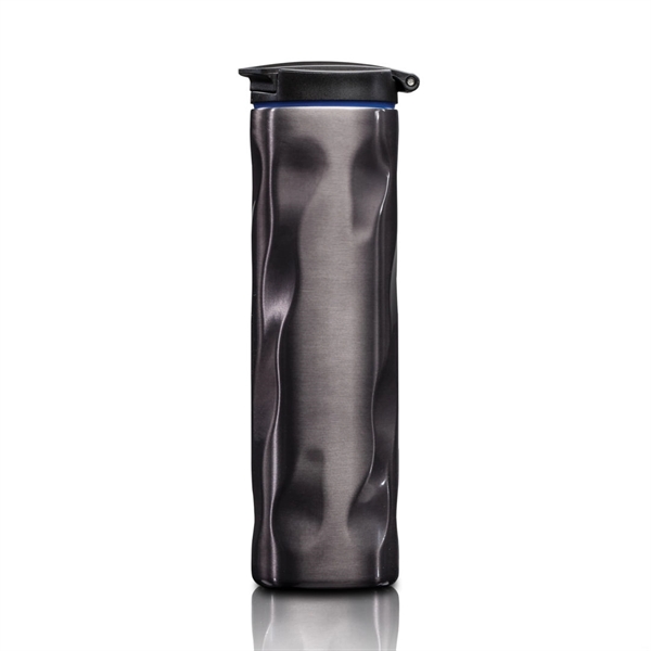 Double wall stainless steel tumbler with stylish metallic gunmetal finish... from ASI 84592 St Regis Group
